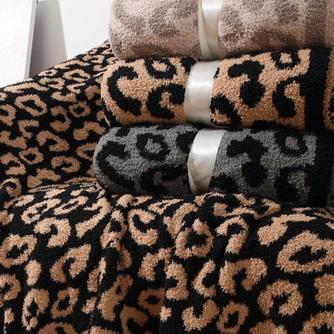 Leopard Plush Blanket