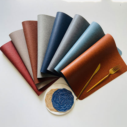 Dual-Color Rectangular Placemats - Futu With . . .