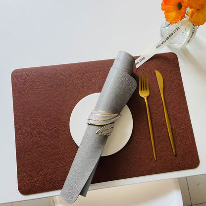 Dual-Color Rectangular Placemats - Futu With . . .