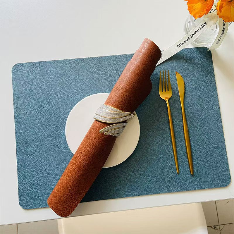 Dual-Color Rectangular Placemats - Futu With . . .