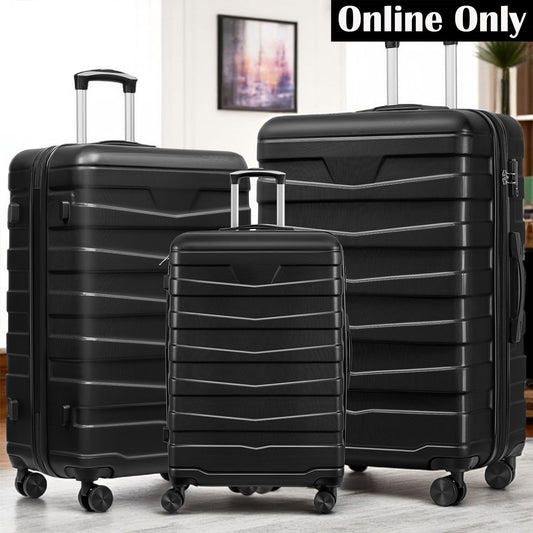 Lightweight ABS Luggage with TSA Lock and Spinner Wheels