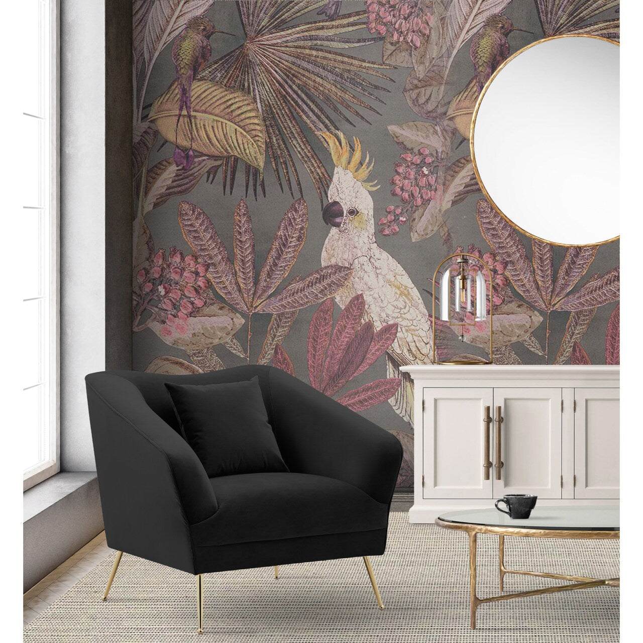 Ember Velvet Club Chair - Futu With . . .