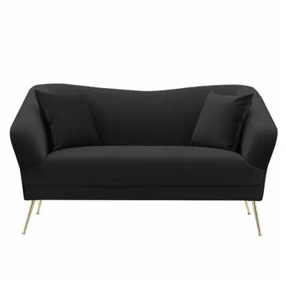 Ember Velvet Loveseat Sofa - Futu With . . .