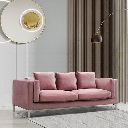 Everlie Velvet Sofa - Futu With . . .