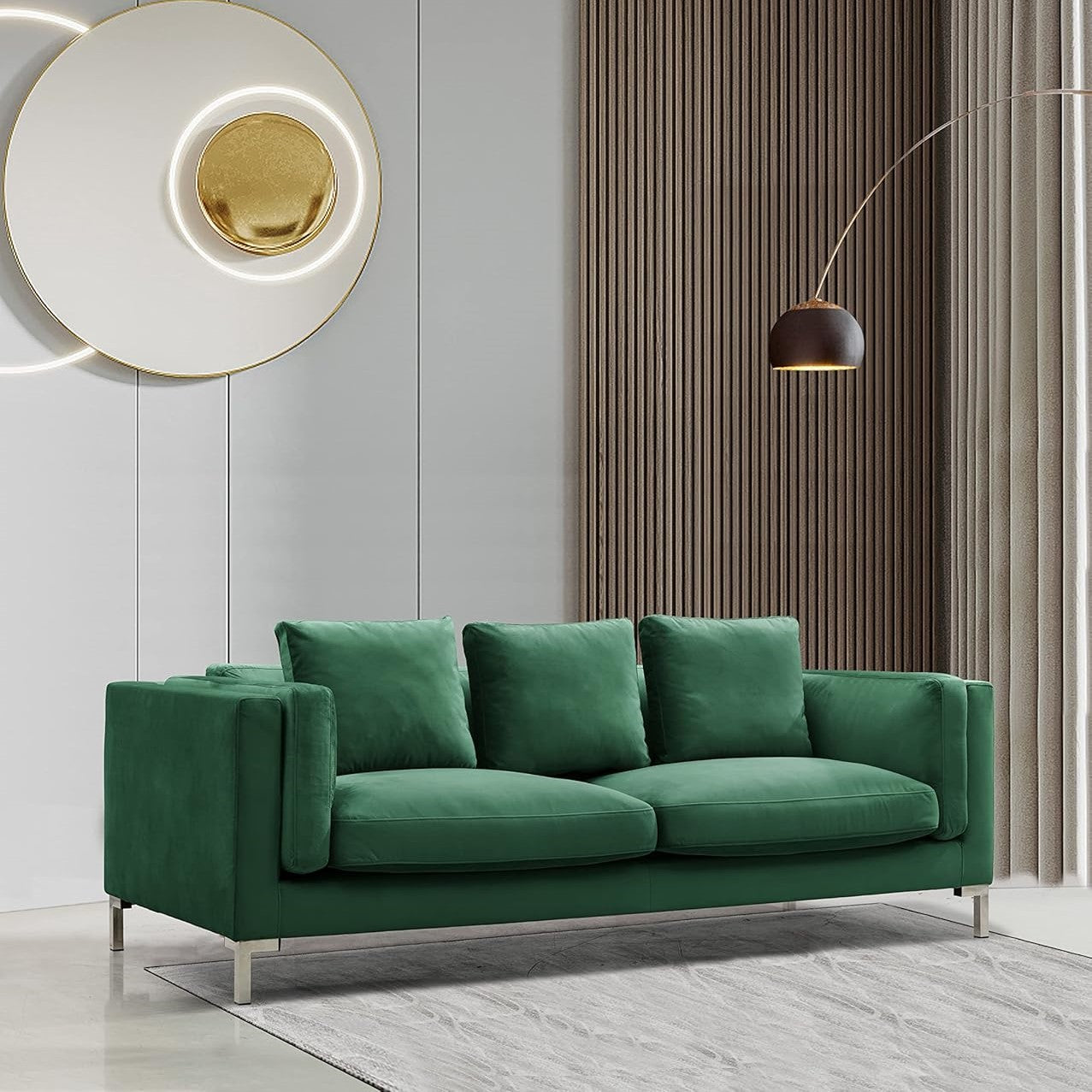 Everlie Velvet Sofa