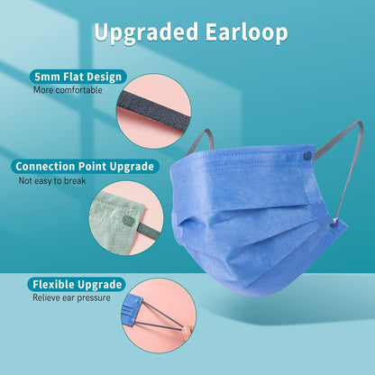 Morandi Color Face Masks - 50pc - Futu With . . .