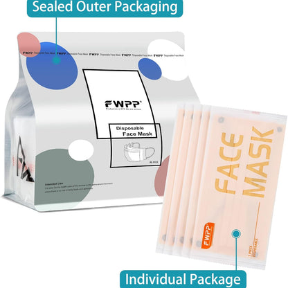 Morandi Color Face Masks - 50pc - Futu With . . .