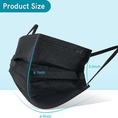 Multi-Color Face Masks - 50pc - Futu With . . .