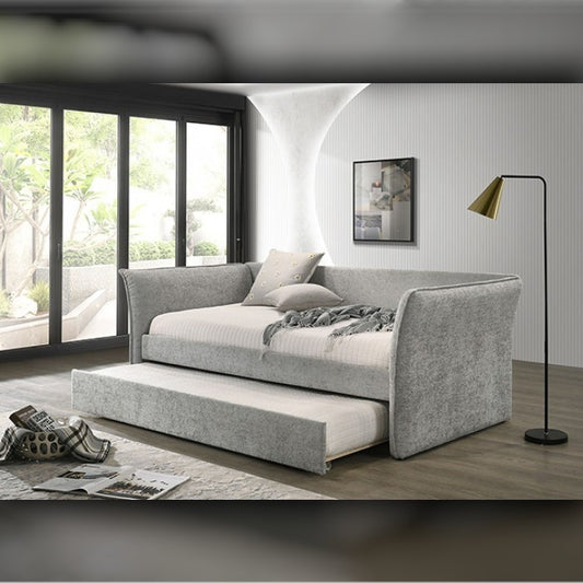 Yumi Twin Daybed with Trundle - Gray