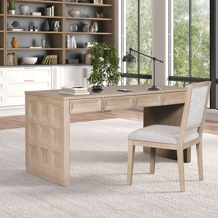 Haulton Writing Desk - Beige