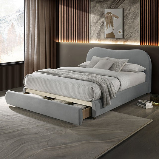 Grimsley Bed Frame - Light Gray