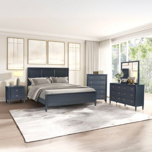 Almaria Bedroom Set - Navy
