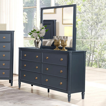 Almaria Bedroom Set - Navy