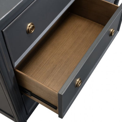 Almaria Bedroom Set - Navy