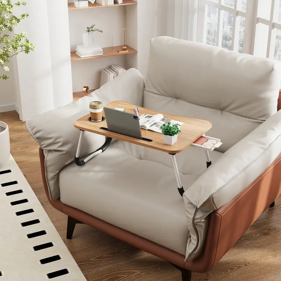 Foldable Lap Desk with Drawer – Laptop Bed Tray