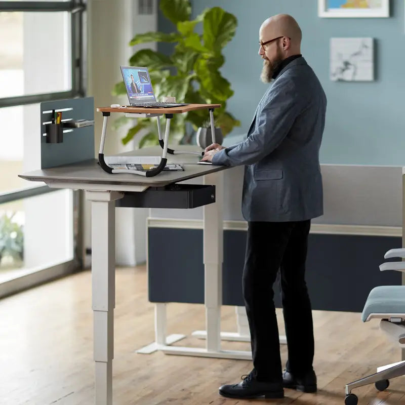 Foldable Lap Desk with Drawer – Laptop Bed Tray