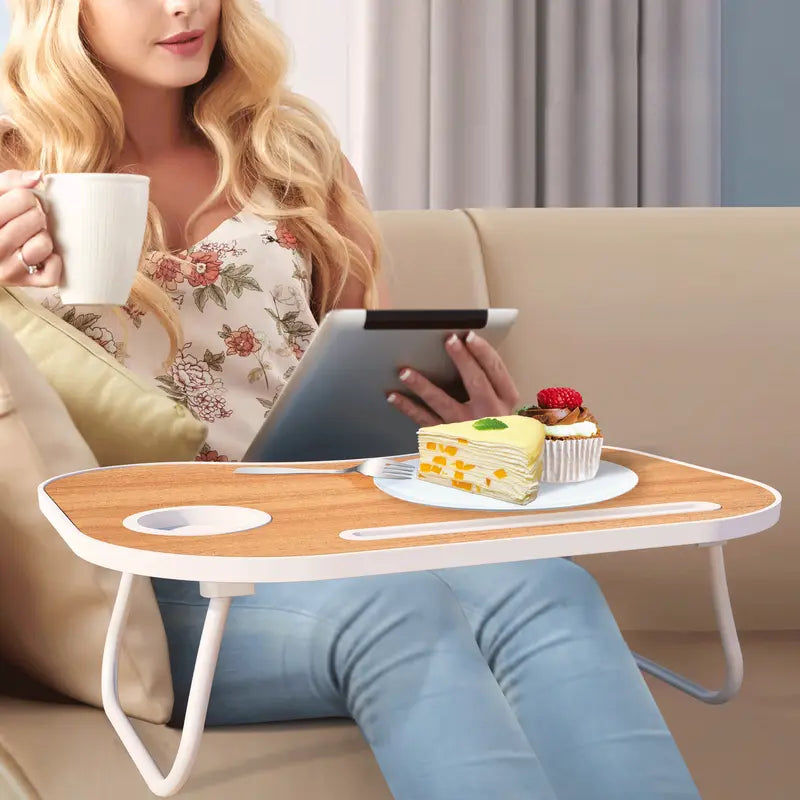 Perfect for meals and snacks on bed and on sofa