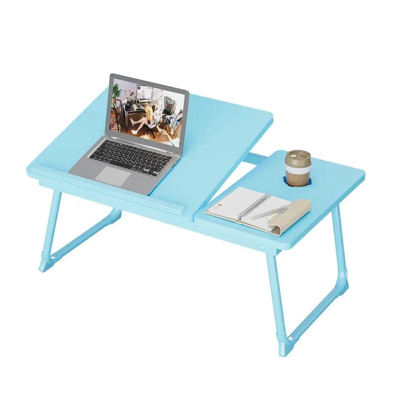 Foldable Lap Desk with Book Stand - Laptop Bed Tray
