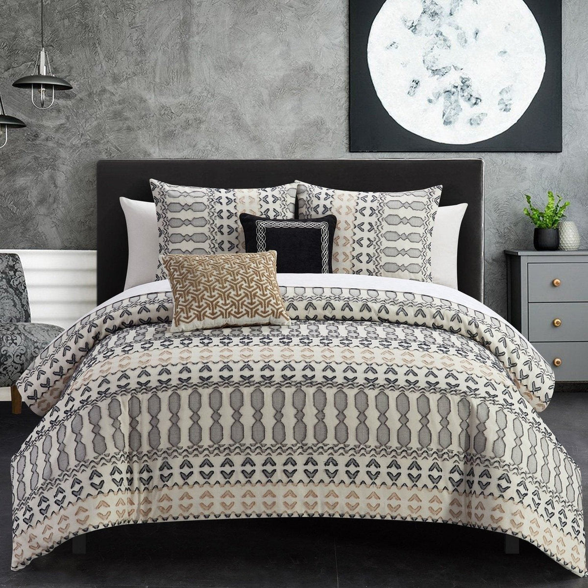 Gabriella 5-Piece Comforter Set - Queen Size