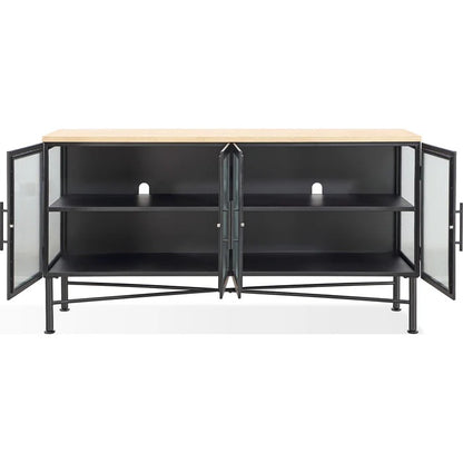 Aeros Four Door Ribbed Sideboard