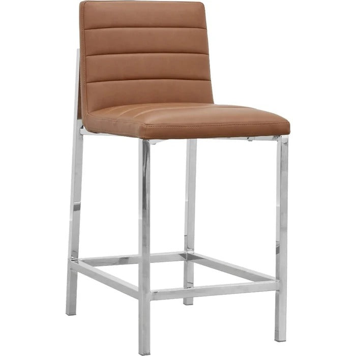 Amalio Metal Back Bar Stool