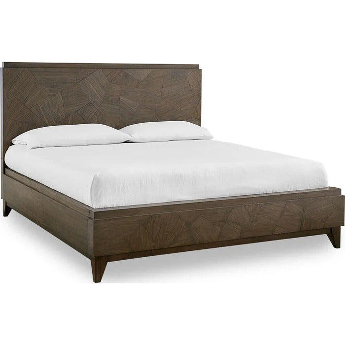 Broden Wood Panel Bed