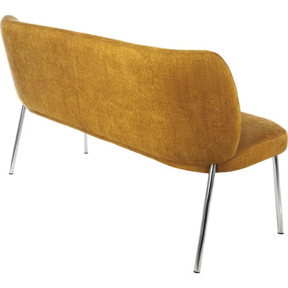 Fomore Chenille-upholstered Dining Bench
