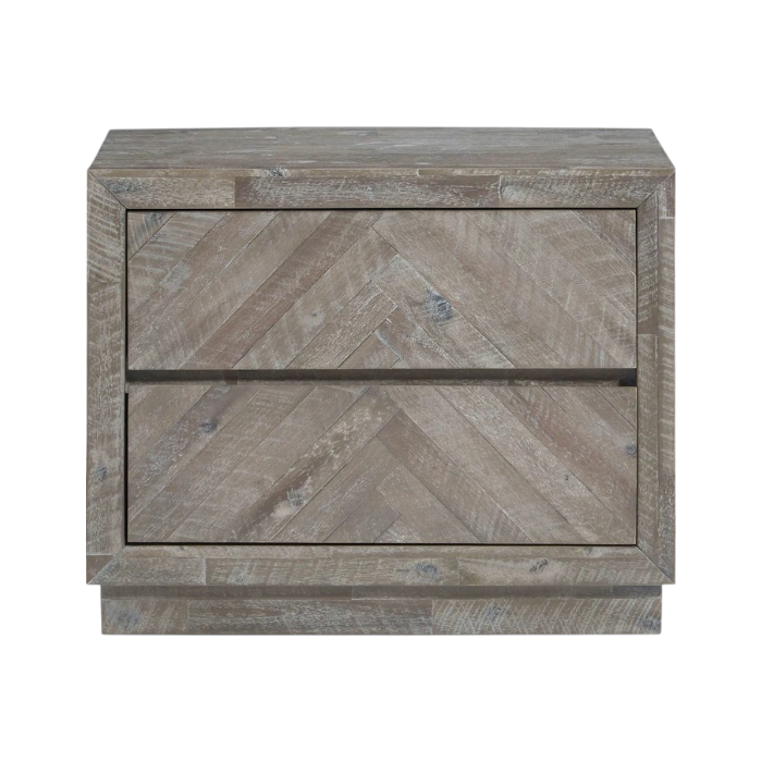 Herron Two Drawer Nightstand