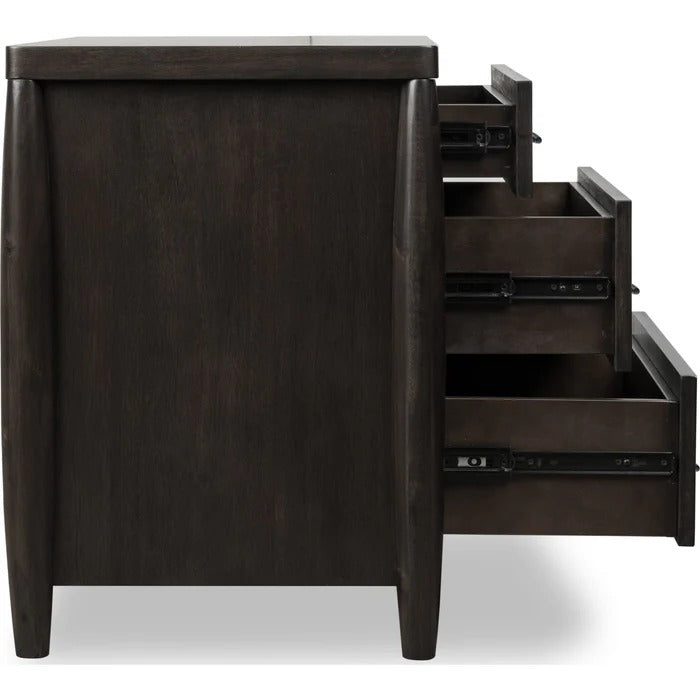 Kokan Three Drawer Nightstand