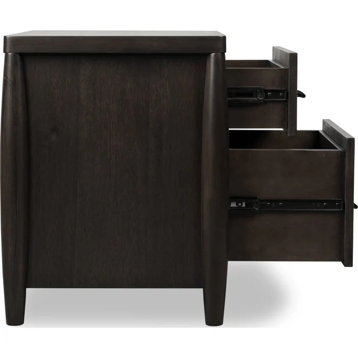 Kokan Two Drawer Nightstand