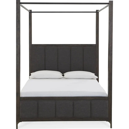 Lucena Upholstered Canopy Bed