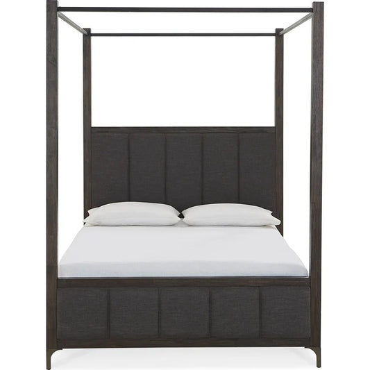 Lucena Upholstered Canopy Bed