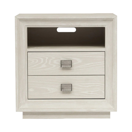 Maxon Two Drawer USB-Charging Nightstand