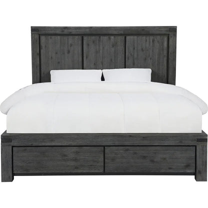 Meadoway Solid Wood Footboard Storage Bed