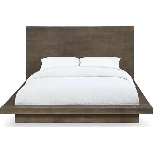 Melborn Wood Platform Bed