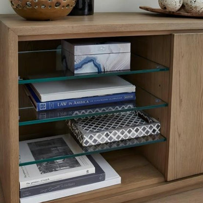 Ondine TV Console in Bisque