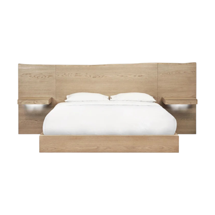 Ondine Coastal Modern Live Edge Wall Bed