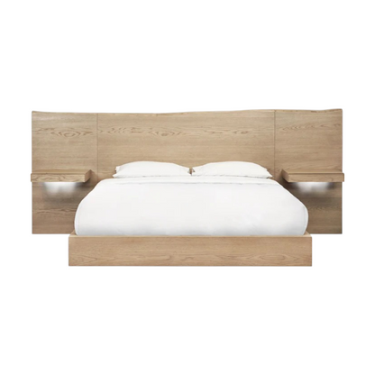 Ondine Coastal Modern Live Edge Wall Bed