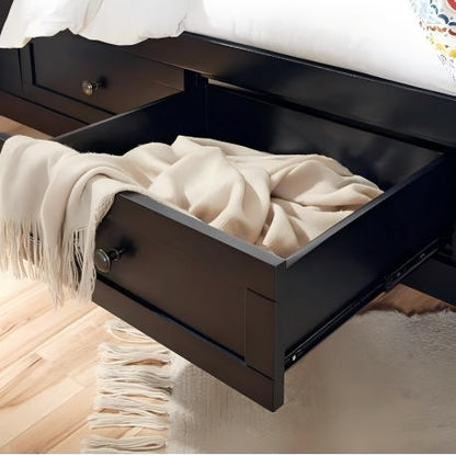 Paragos Four Drawer Wood Storage Bed