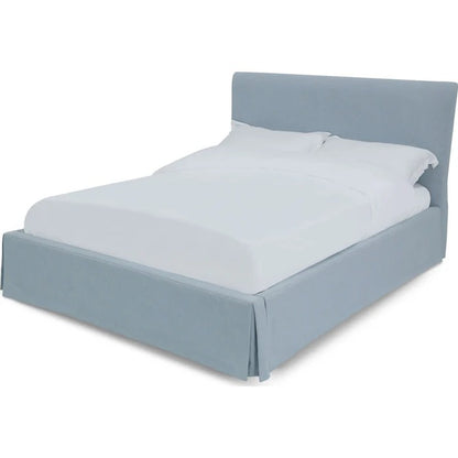 Shelton Skirted Footboard Storage Panel Bed