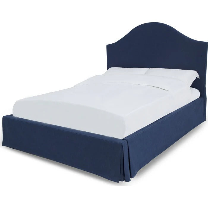 Suron Skirted Footboard Storage Panel Bed