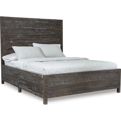 Townley Solid Wood Low-Profile Bed