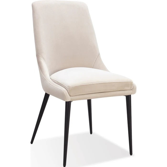 Winsted Upholstered Metal Leg Dining Chair