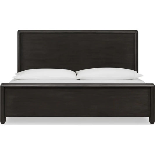 Xolany Acacia Wood Platform Bed