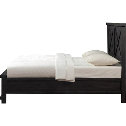 Yosenite Solid Wood Footboard Storage Bed