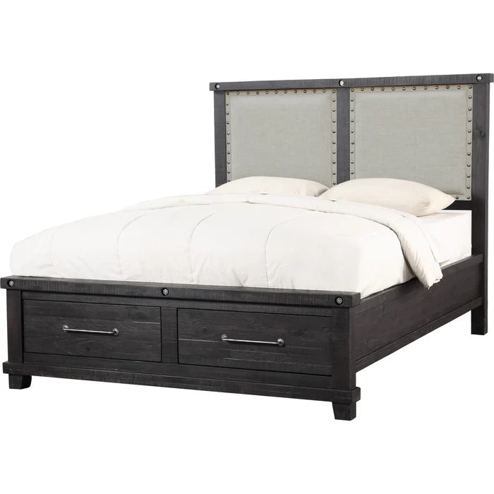 Yosenite Upholstered Footboard Storage Bed