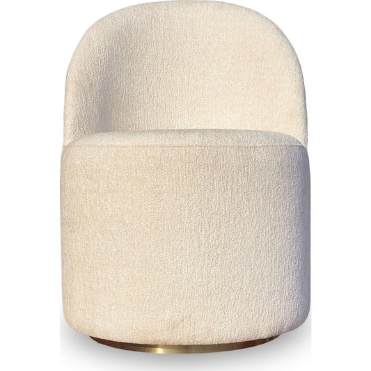 Zinian Fully Upholstered Swivel Chair