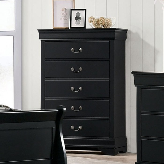 Louphene Bedroom Set - Black