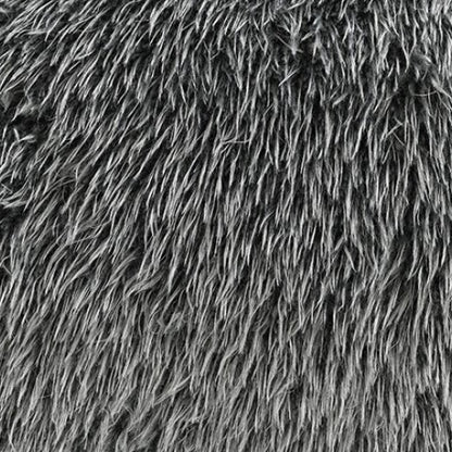 Dawna Fluffy Loveseat - Gray