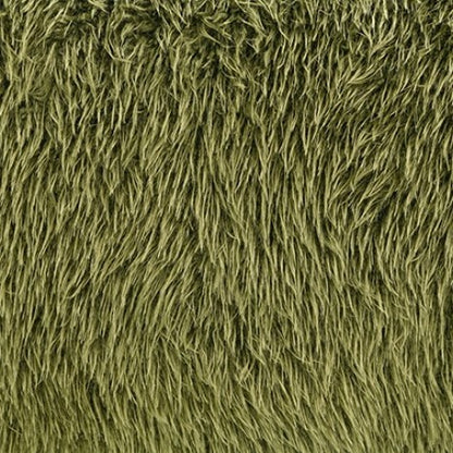 Dawna Fluffy Swivel Single Sofa - Green